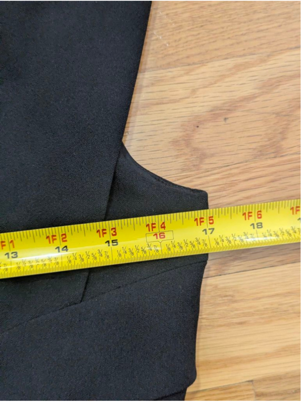 Adrianna Papell Pleat Side Swag Sheath Dress Black Size 8 - Picture 9 of 13